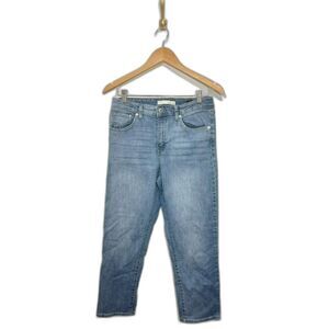Ella Moss Light Wash Crop straight leg Jean size 10/30 EUC